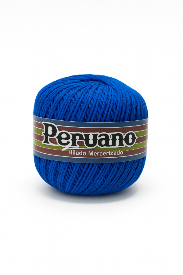 Producto - ALGODÓN PERUANO - 32 AZUL FRANCIA