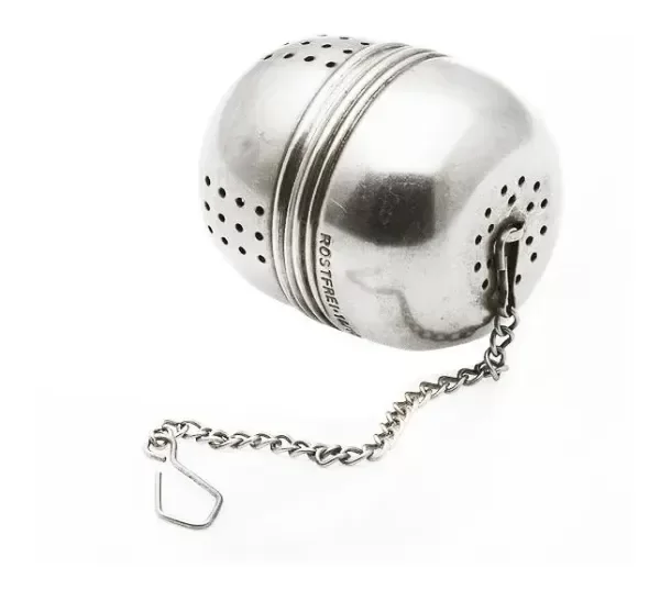 Producto - Infusor de Te con cadena Bolita de acero inoxidable