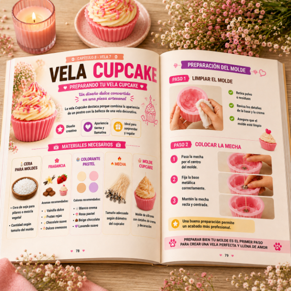 Producto - 10 Velas En Moldes, Que Podés Crear y Vender. - 4