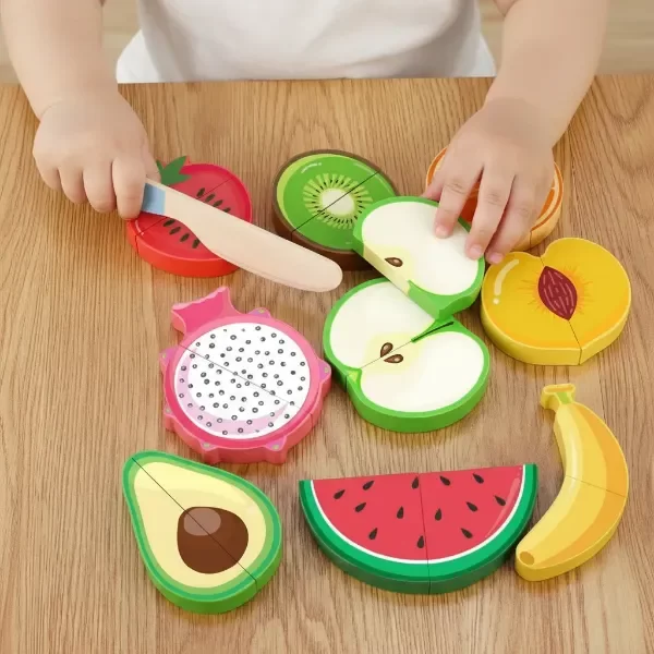 Producto - Tabla de Encastre y Corta Frutas con Velcro 9u