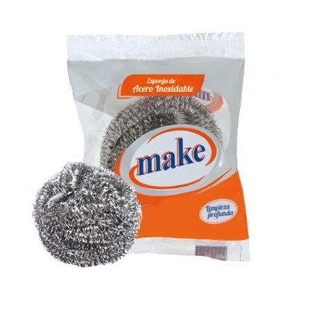 Producto - Estropajo de Acero inoxidable 15 gramos