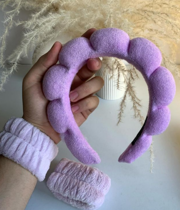 Producto - Diadema puff+ muñequeras