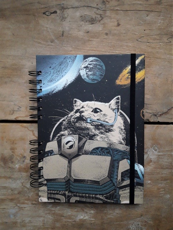 Producto - Agenda Gato Astronauta