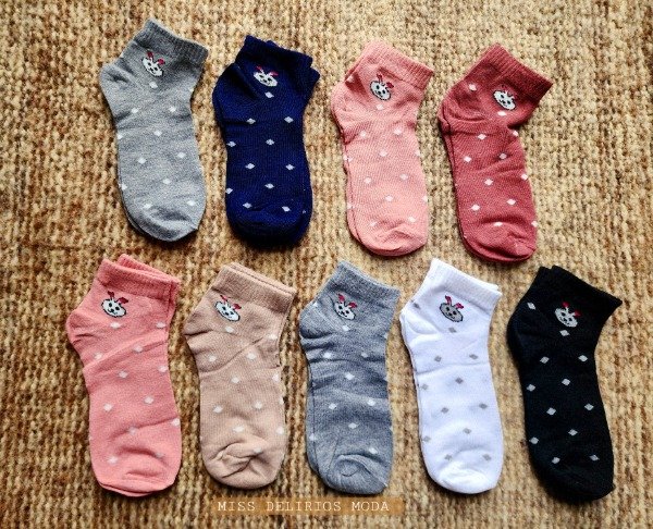 Producto - Medias Soquetes de Dama MD 35-40