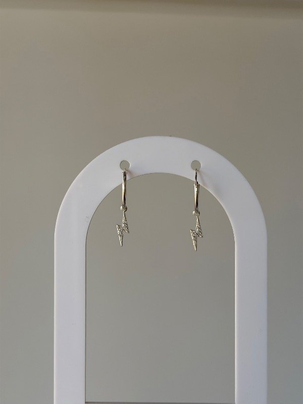 Producto - Argollitas dije rayo 1.3 cm
