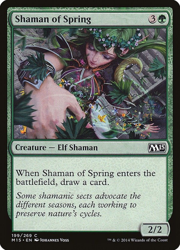 Producto - Shaman of Spring  Magic 2015 Core Set