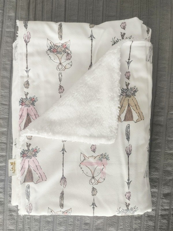 Producto - Gabardina y corderito Zorritas c/blanco
