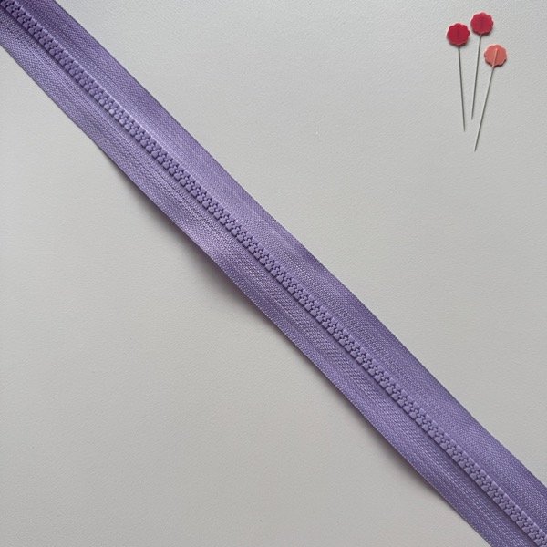 Producto - Cierre diente de perro lila x 5 mts