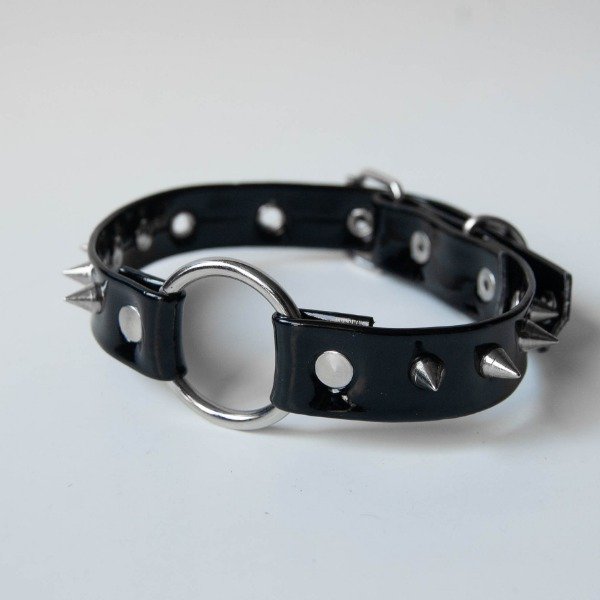 Producto - Choker con argolla mini y puas