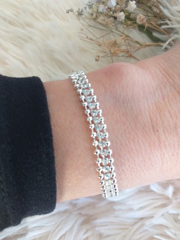 Producto - ABP0080 Pulsera Strass con Microbolita