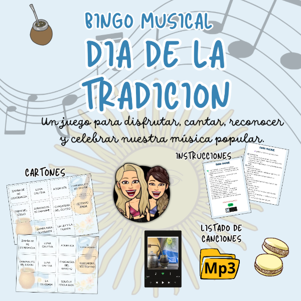 Producto - BINGO MUSICAL. DIA DE LA TRADICIÓN