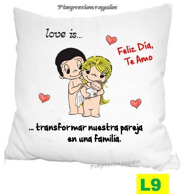 Producto - Almohadón 40x40 cm Enamorados Aniversario Amor - 3
