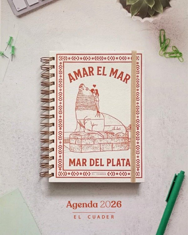 Producto - Agenda 2026 - AMAR EL MAR
