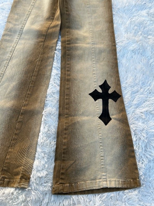 Jeans oxford y2k custom talle 36 — imagen 4