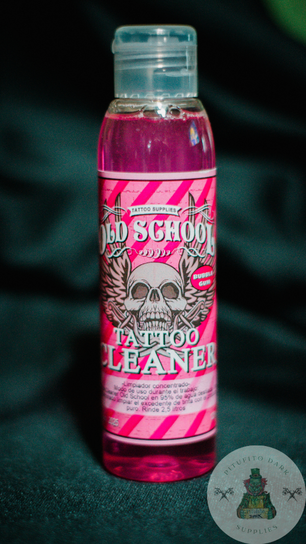 Producto - Cleaner old school bubble gum 125ml limpieza tattoo