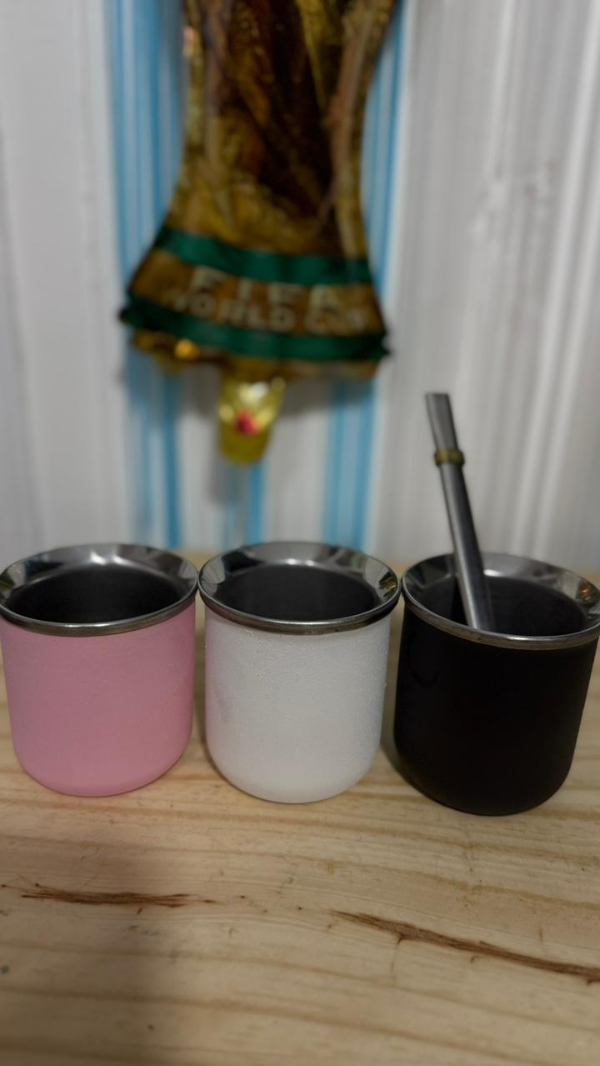 Producto - MATE ACERO + BOMBILLA