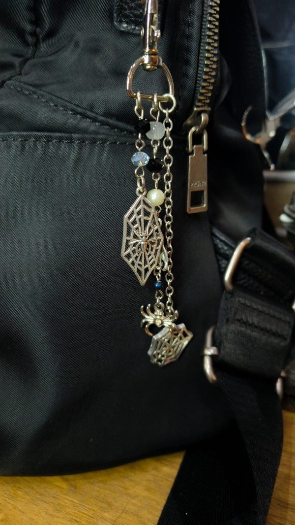 Producto - Bag Charm Spiderweb