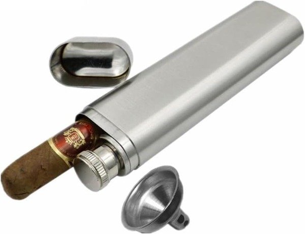 Producto - Purera de acero inoxidable con 1 dedo con frasco de tubo de 2 oz