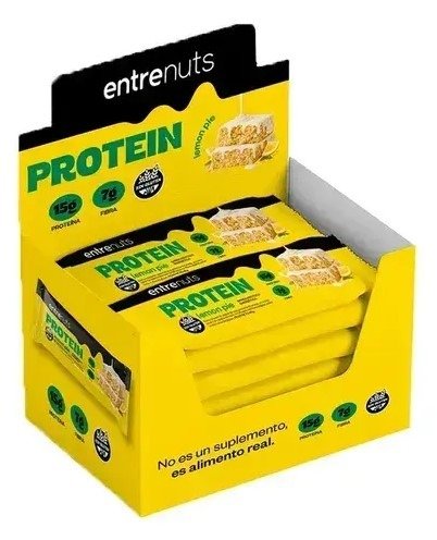 Producto - Barra Proteica entre nuts PROTEIN lemon pie 46g x 10uni