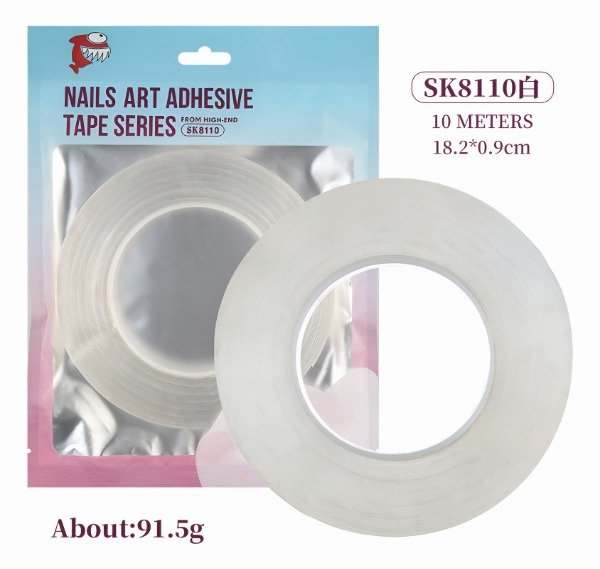 Producto - Cinta doble faz p/uñas transparente CL 3/26