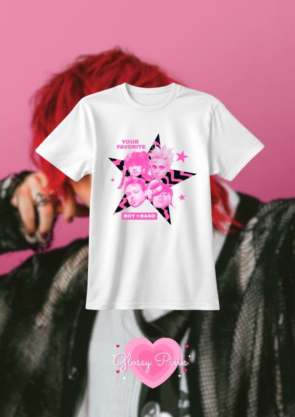 Producto - Remera Your Favorite Boy Band - DTF