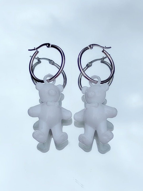 Producto - Aritos osito blanco