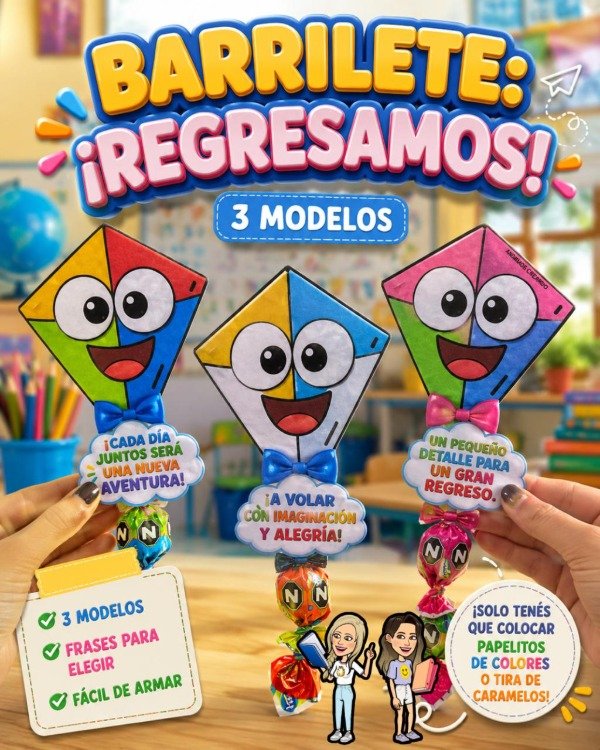 Producto - BARRILETE. REGRESAMOS