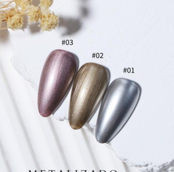 Producto - Esmalte semi Metalizado 10ml - NAVI - 1