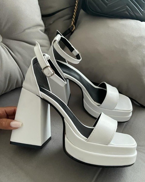 Producto - SANDALIAS GINEBRA 40 - BLANCAS