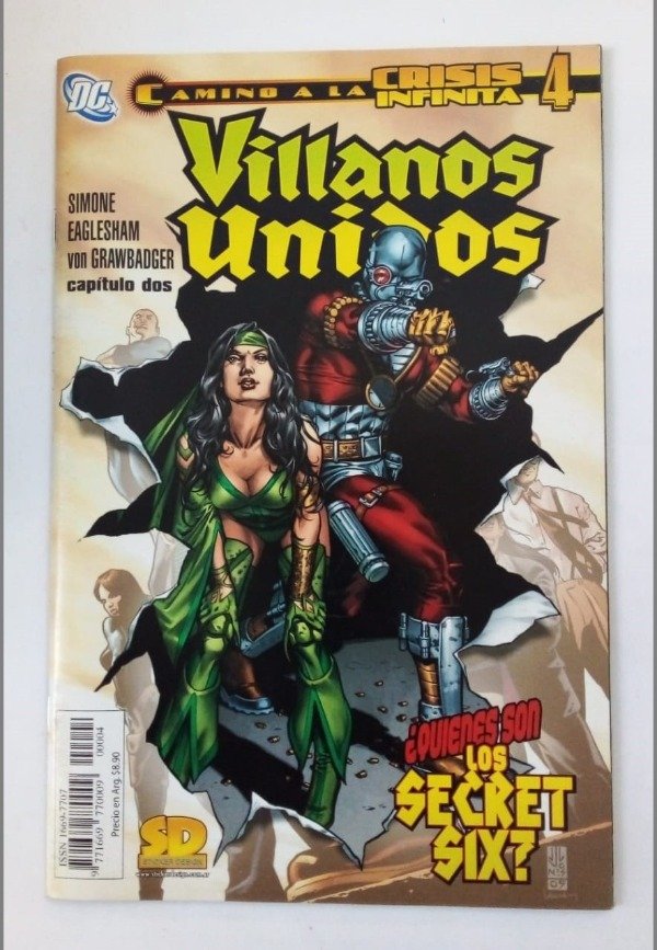 Producto - Camino a la Crisis Infinita #4 Villano unidos 2 - Simone - SD DC Comics
