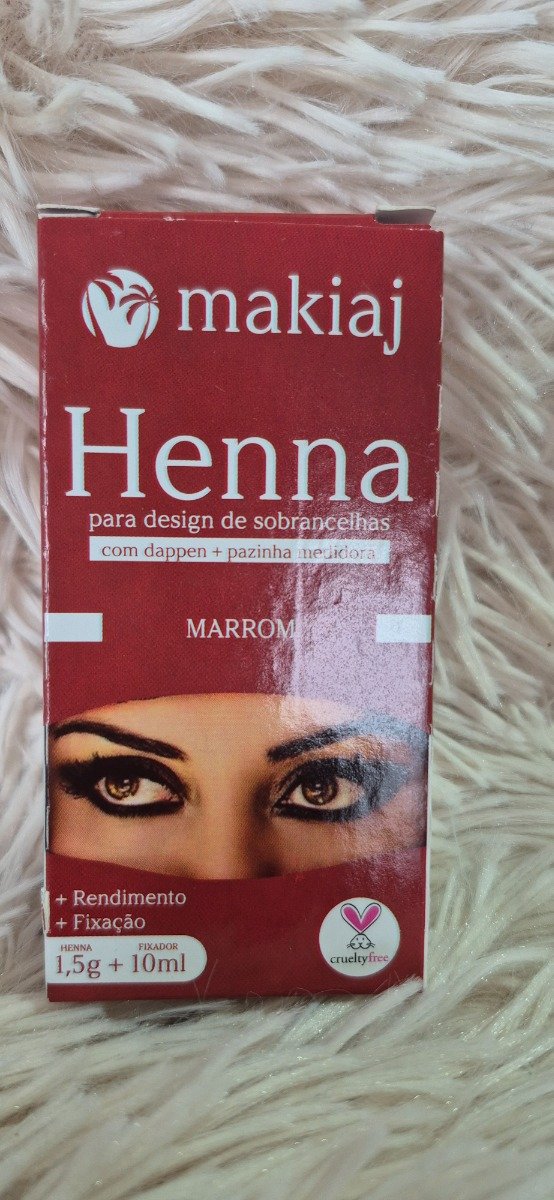 Producto - Henna makiaj marron