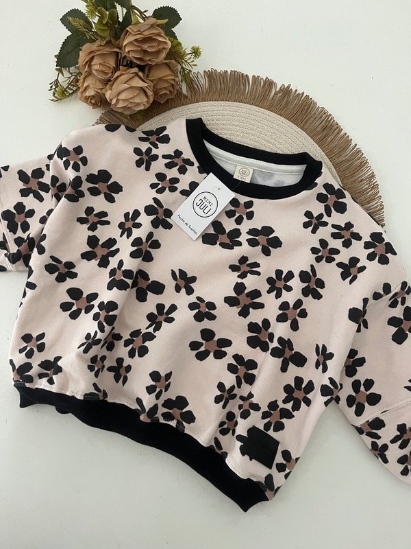 Producto - BUZO DONNA FLORCITAS NEGRAS - 1