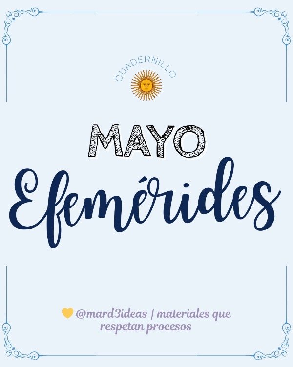 Producto - Efemérides Mayo