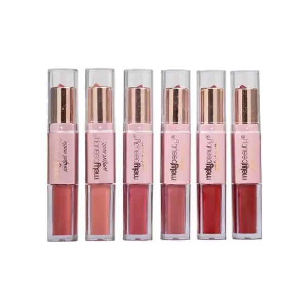 Producto - Lipstick liquid y barra Perfect matte and Gloss  - Mely - 2