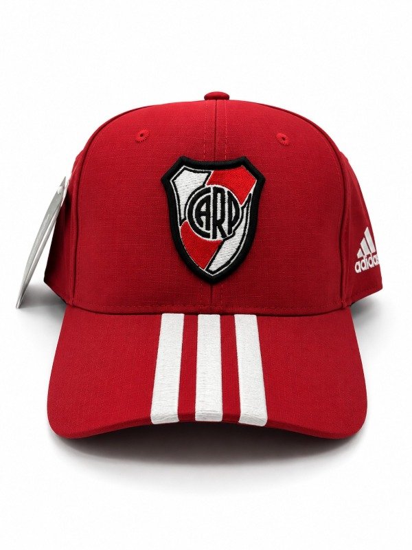 Producto - Gorra equipo futbol River plate rojo 3 franjas