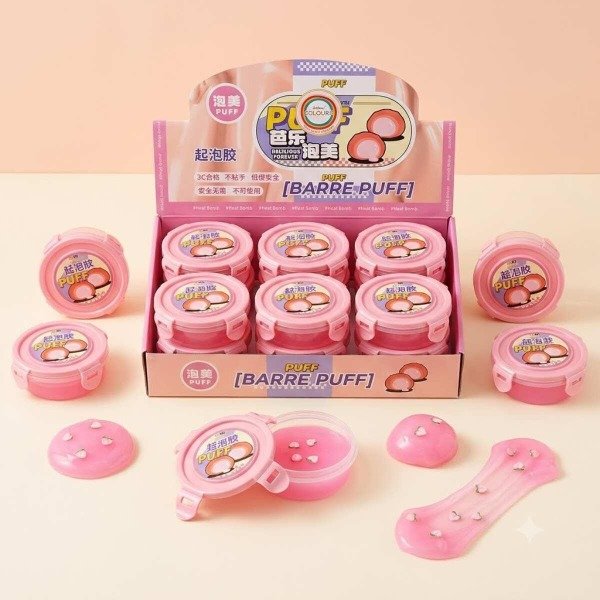 Producto - Slime Puff con Pétalos