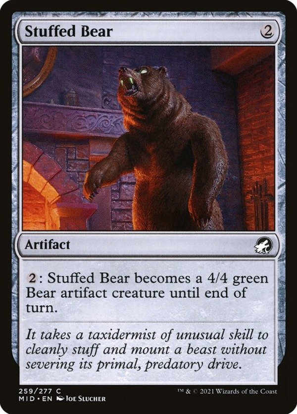 Producto - Stuffed Bear #259  Innistrad: Midnight Hunt
