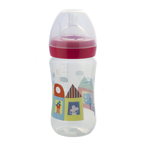 Producto - Mamadera Vaita Boca Ancha Decorada 330ml 0m+ COD:3062