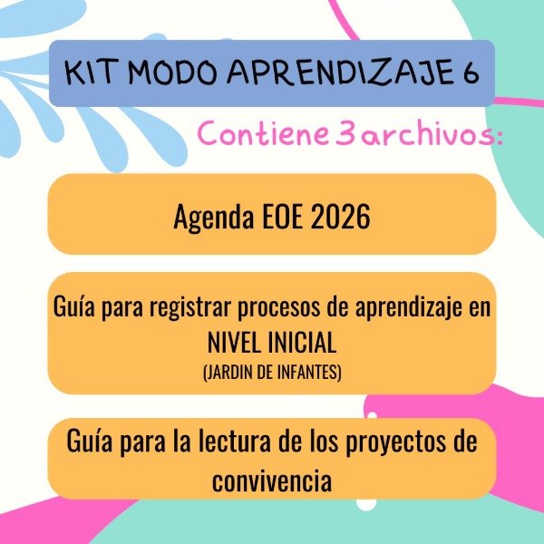 Producto - Kit Modo Aprendizaje 6