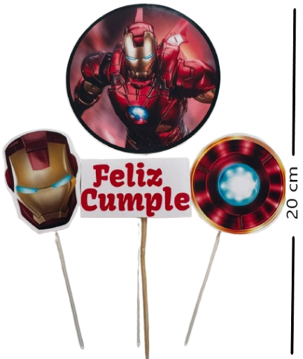 Producto - Adorno Set Iron Man