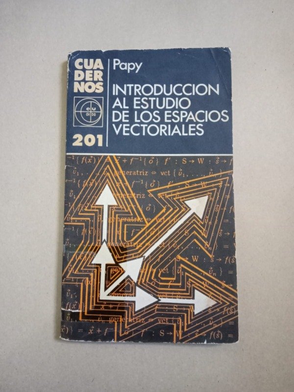 Producto - Introducción al estudio de los espacios - Papy - EUDEBA 1975