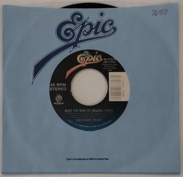 Producto - CULTURE BEAT Got To Get It + MR. VAIN Disco Simple 7 USA 1993