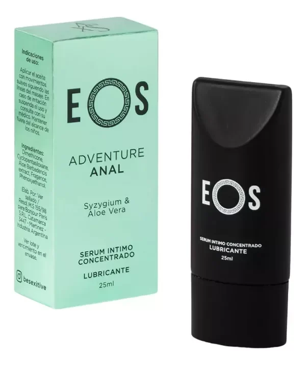 Producto - Serum Intimo Anal Concentrado Lubricante Silicona Sabor Anal Adventure EOS