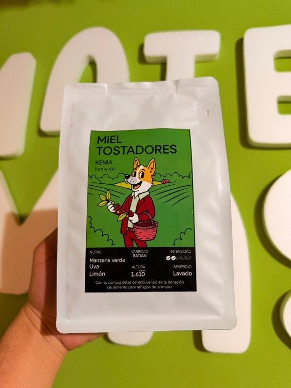 Producto - Kenia Kirinyaga - Miel Tostadores - 0