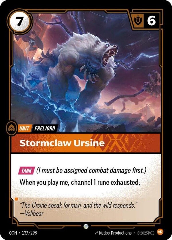 Producto - Stormclaw Ursine 137-298