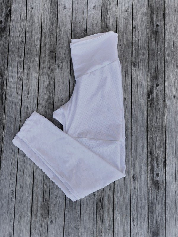 Calza larga Dryfit blanca
