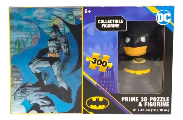 Producto - Puzzle 3d Más Figura Dc Batman 300 Piezas