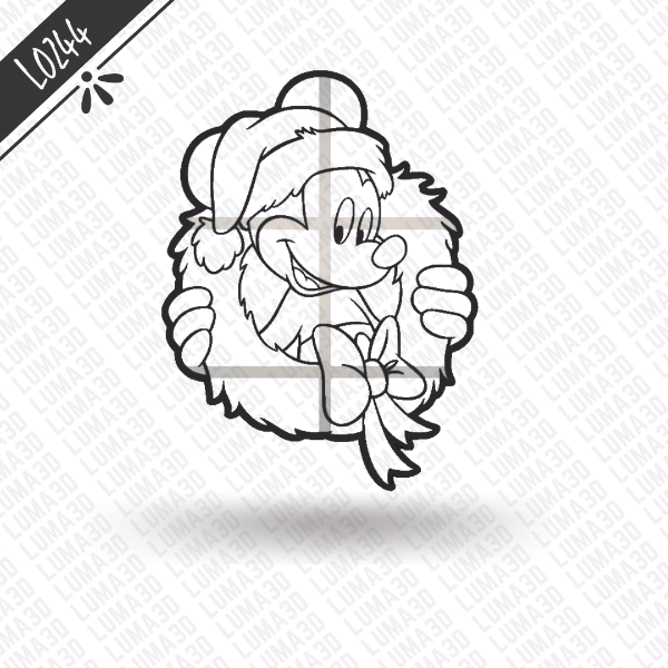 Producto - L0244 - Mickey Mouse Navidad