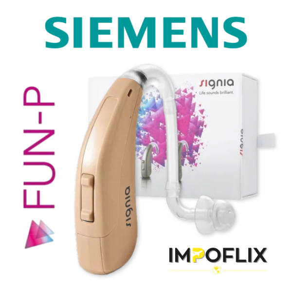 Producto - Audifono Siemens Fun P para sordera moderada y severa