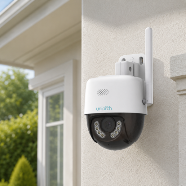 Producto - Cámara de seguridad WiFi exterior Uniarch Uho-P1 Series 2K 3MP